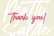 Matty Salde, a Script Font by Negara Studio (Thumbnail 12 of 12)