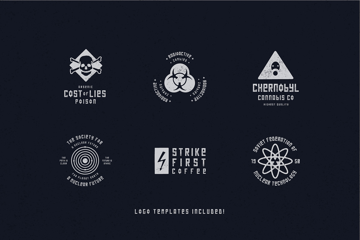 Chernobyl - Soviet Font Family preview 5
