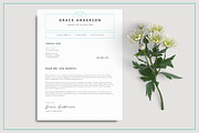 Grace Resume Template - 4 Page, a Resume Template by Desiree Lange (Thumbnail 3 of 7)