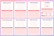 Baby Memory Book canva, a Stationery Template by Designmela01 (Thumbnail 5 of 6)