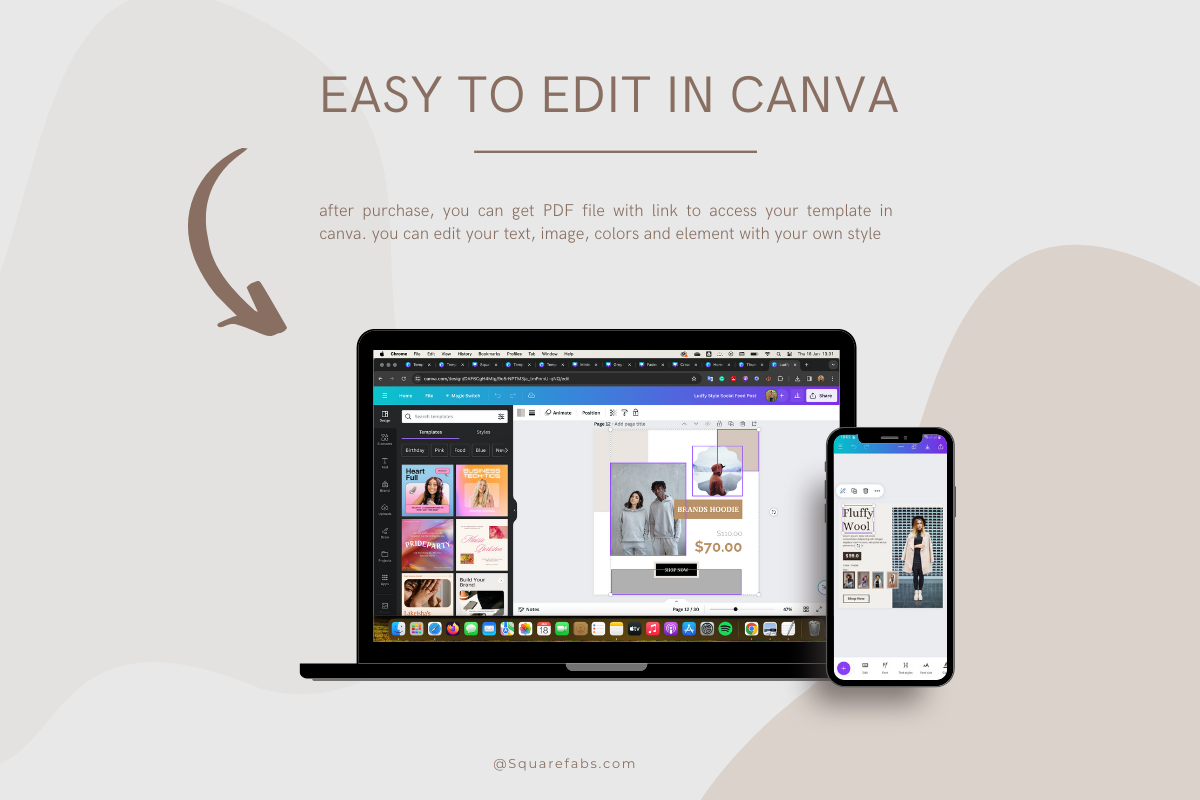250+ Food & Beverage Templates, a Social Media Template by ResumeFabs (Photo 6 of 6)