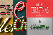 Christmas Text Effects Vol.2, a Brushes & More by Graphicdome (Thumbnail 4 of 5)