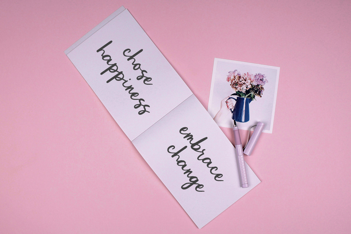 Stay Inspired - Natural Handwritten, a Handwritten Font by Bluestype Studio (Photo 5 of 7)