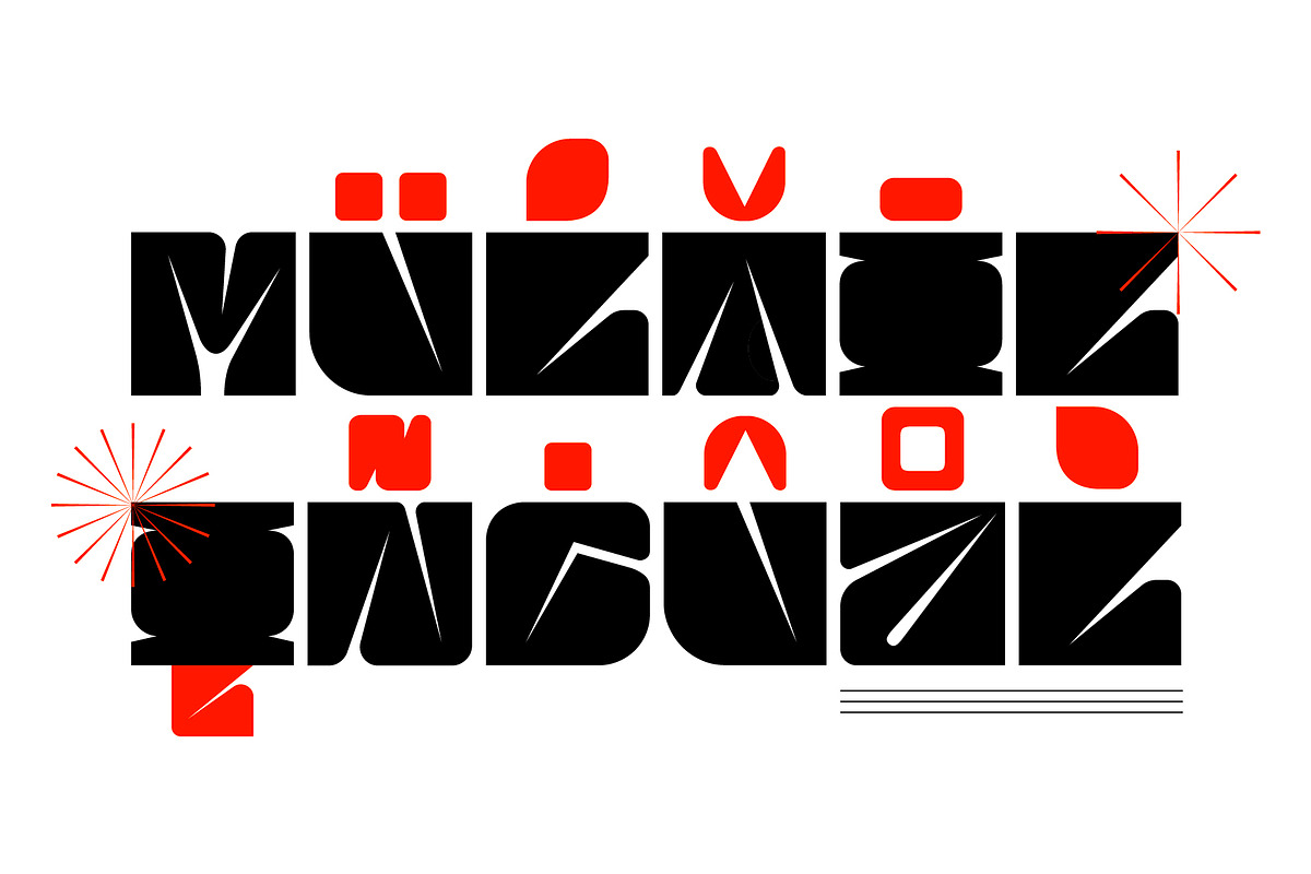SK Quadratica — Monumental Font, a Font by Shriftovik Type Foundry (Photo 2 of 12)