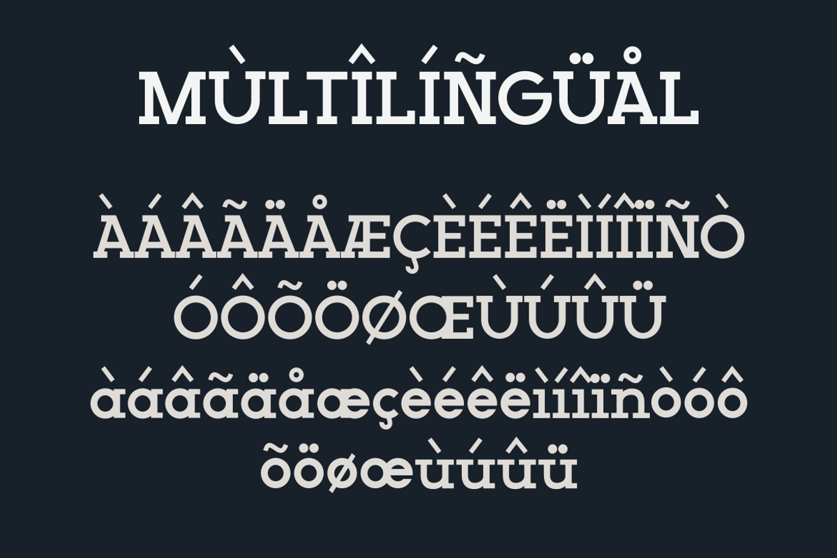 Golict - A Modern Slab Serif Font, a Slab Serif Font by Marvadesign (Photo 5 of 5)