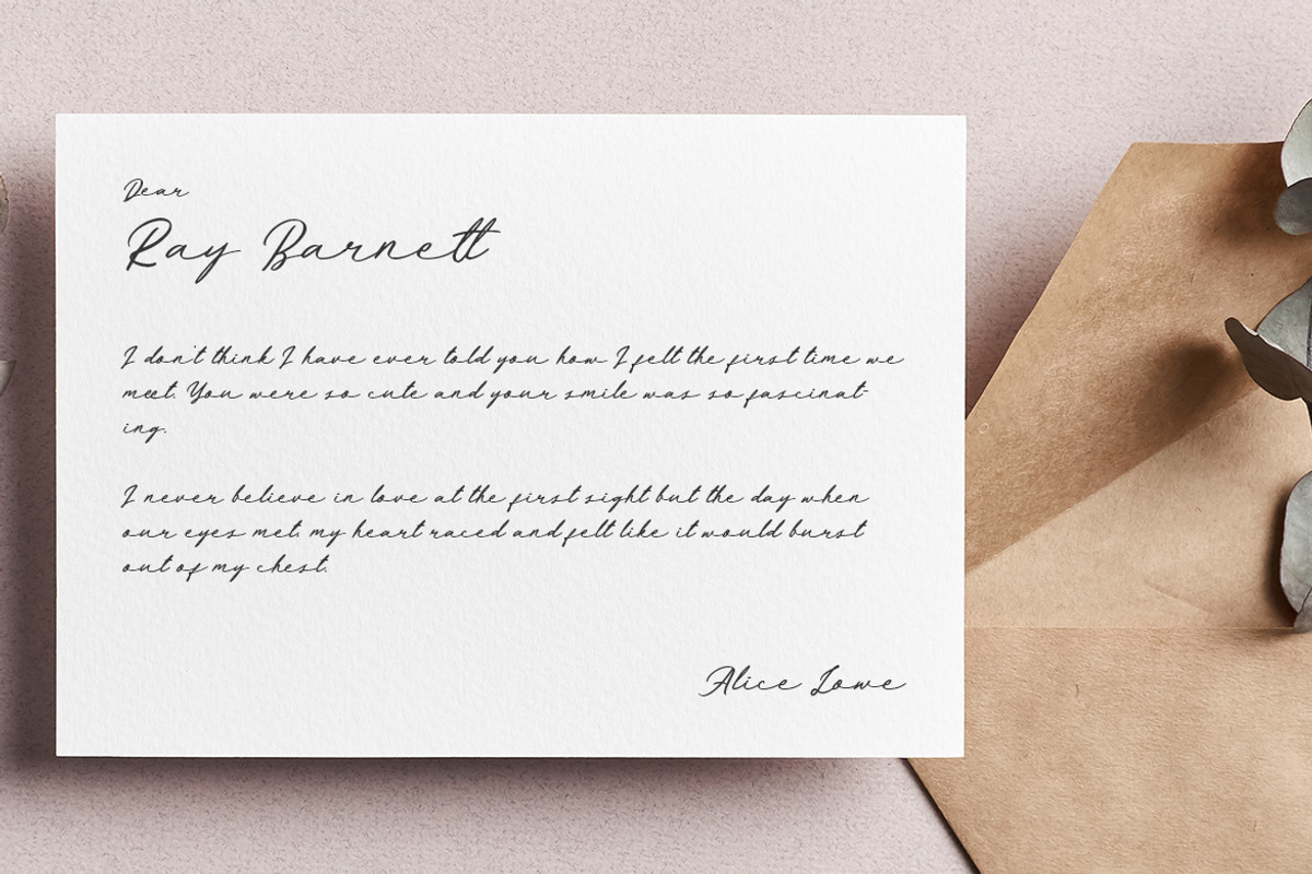 Galladise, a Script Font by kerismaker (Photo 8 of 10)