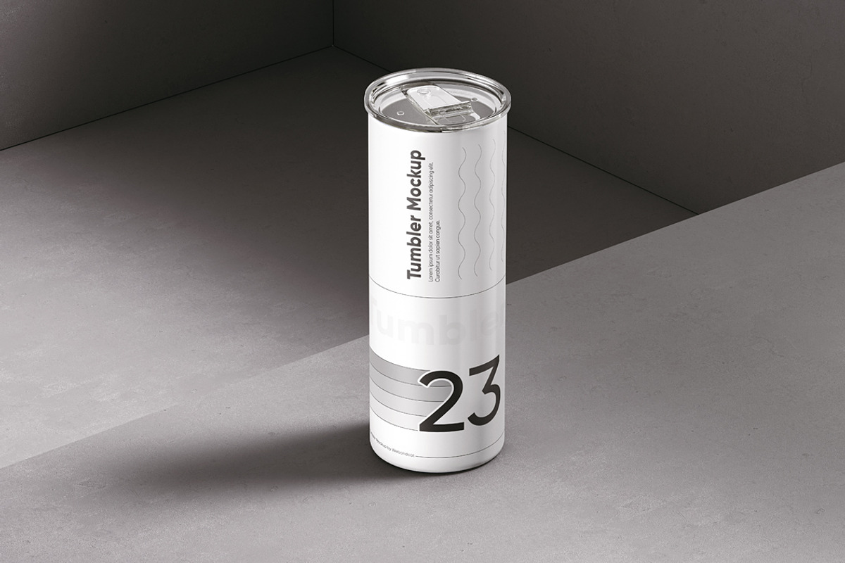 Tumbler Mockup, a Cups & Container Mockup by WebAndCat (Photo 13 of 16)