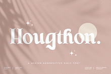 Hougthon - Modern Handwritten Serif