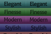 Pressed & Embossed Text Styles, a Layer Style Add-On by Creativenauts (Thumbnail 5 of 5)