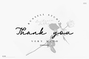 Britania Letter Signature Script, a Script Font by Runsell Studio (Thumbnail 12 of 12)