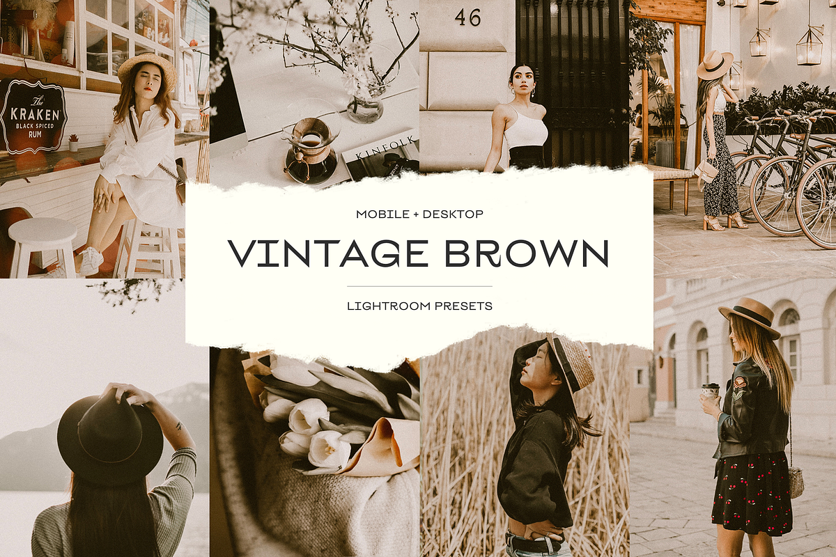 Vintage Lightroom Presets Bundle, an Action Add-On by Eden Origin Studio (Photo 4 of 5)