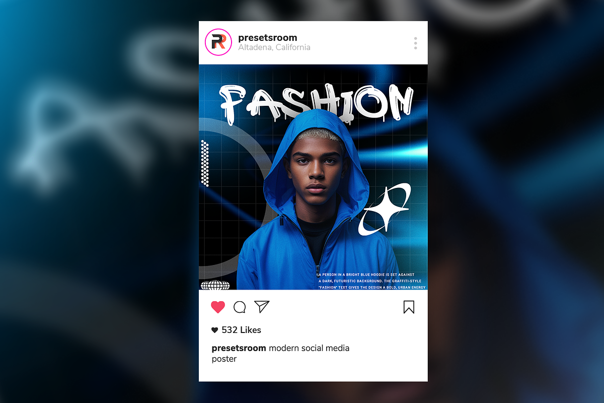 Fashion Social Media Poster, a Social Media Template by presetsroom (Photo 3 of 3)