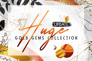 Gold Gems - trendy collection