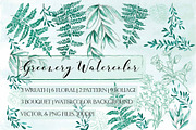 Forest Greenery Collection, an Illustration by Arie Clares (Thumbnail 1 of 6)