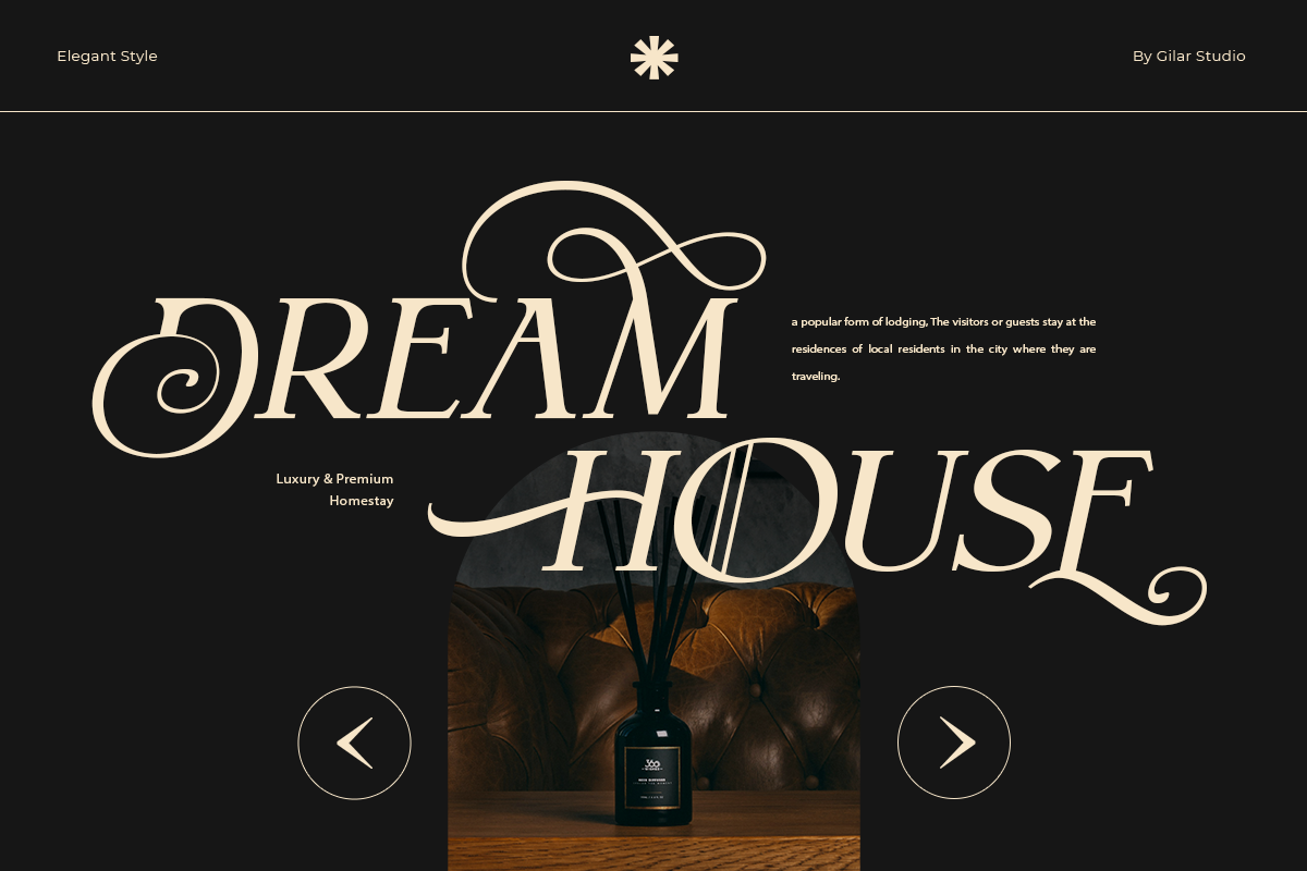 Semaro - Elegant & Luxury Font, a Serif Font by Gilar Studio (Photo 2 of 15)