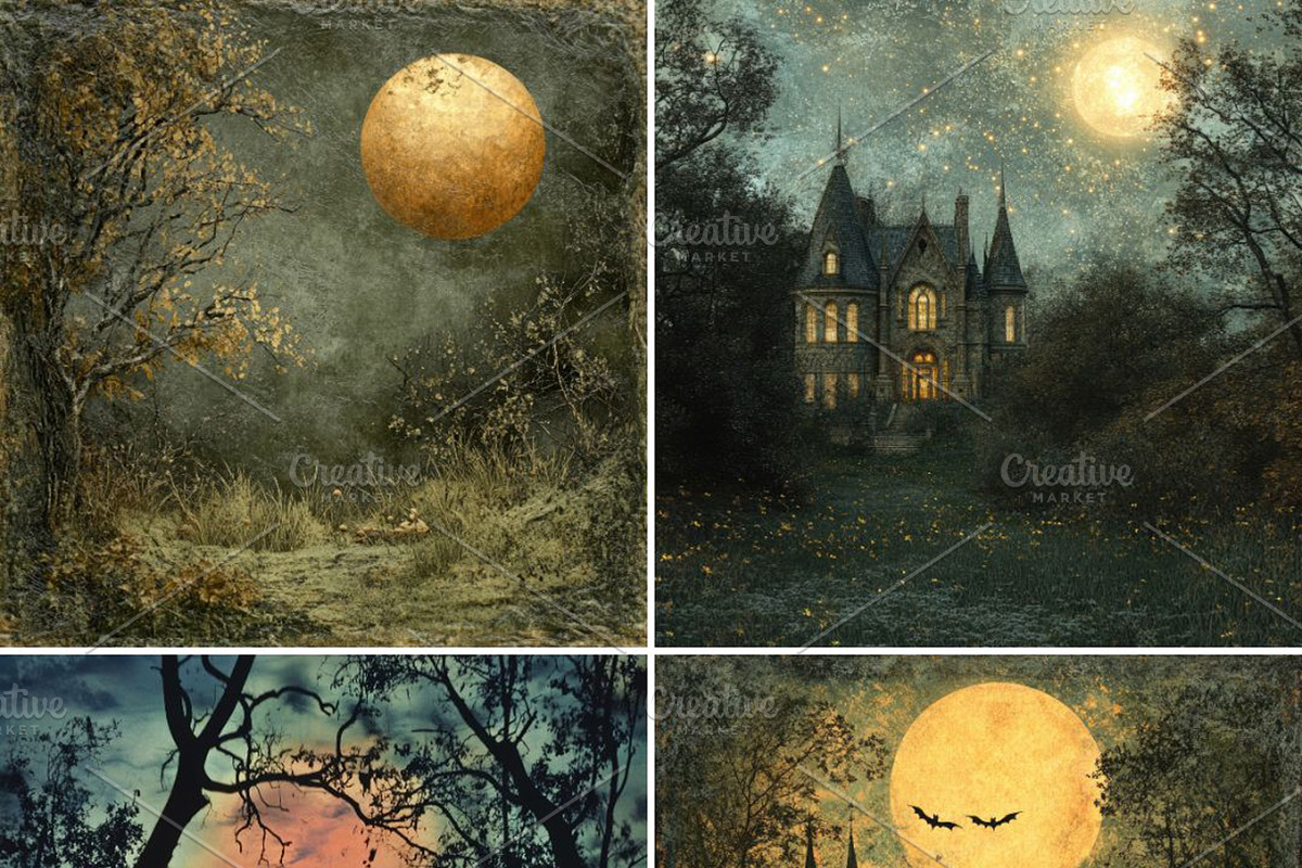 Haunted Worlds, a Seasonal Illustration by pictures for you (Photo 11 of 32)