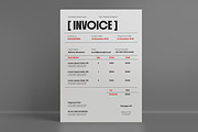 Invoice, a Print Template by graphicook (Thumbnail 1 of 3)