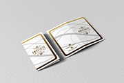 Folded Gold And White Business Card, a Business Card Template by Marvel (Thumbnail 3 of 5)