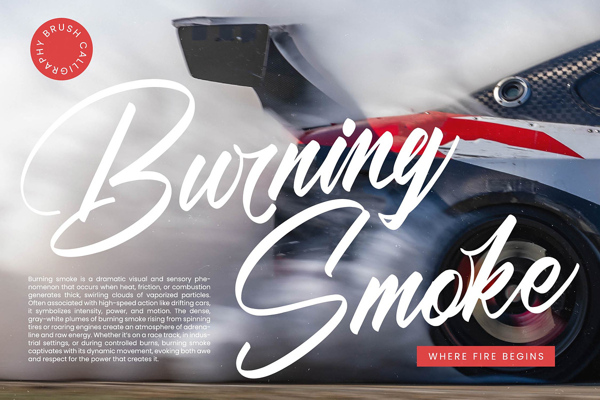 Black Fatal Brush Calligraphy Font, a Script Font by stylishtype.co (Photo 3 of 20)