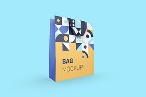 Bag Mockup, a Packaging Mockup by Qaleb Studio
