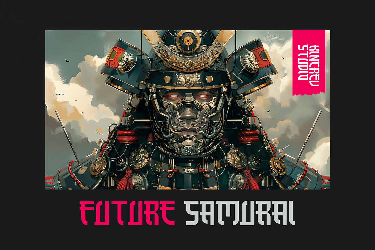 Katsu - Japanese Font Style, a Sans Serif Font by Kincrev Studio (Photo 6 of 6)