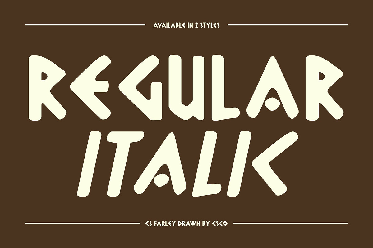 CS Farley Drawn, a Sans Serif Font by Craft Supply Co. (Photo 4 of 8)