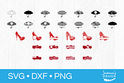 Monogram SVG Cut File Bundle, an Illustration by SavanasDesign (Thumbnail 8 of 9)