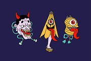 Yokai Society Illustration Pack, an Object Illustration by The Isian (Thumbnail 2 of 3)