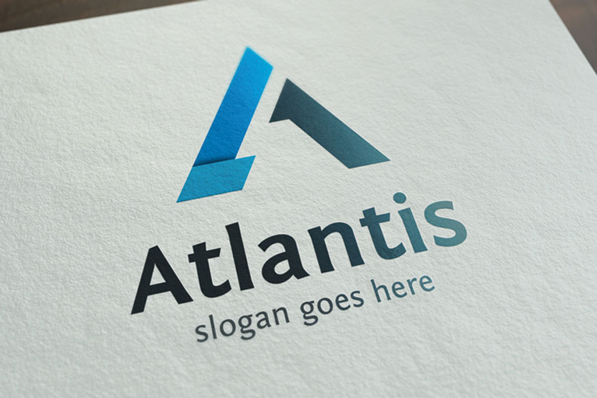 Atlantis Logo Template, a Branding & Logo Template by Xelm (Photo 2 of 4)