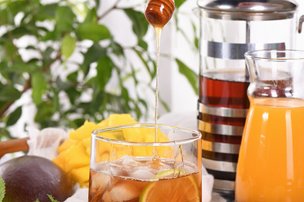 Mango Iced Tea, a Food & Drink Photo by Apolonia