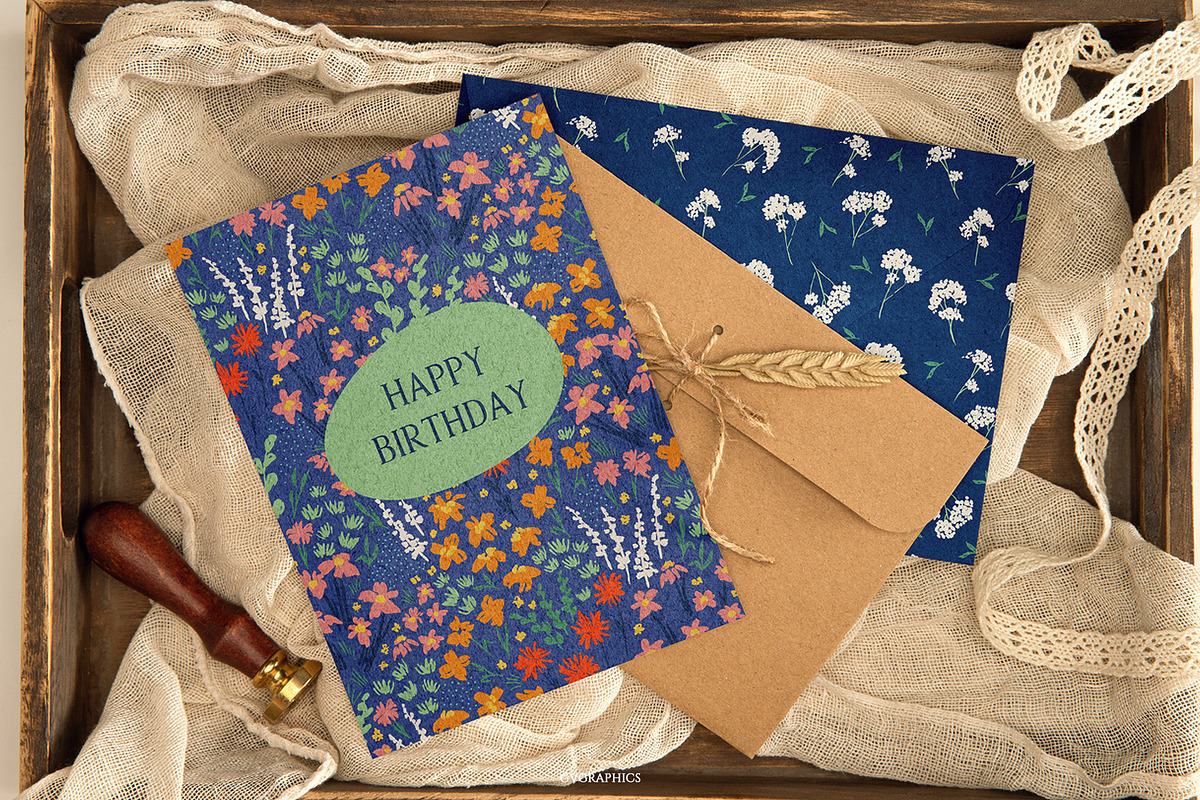 Wildflower Meadow Set, a Pattern Graphic by GVGraphics (Photo 2 of 15)