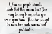 Beautiful | Script Font, a Handwritten Font by Scratchones (Thumbnail 6 of 8)