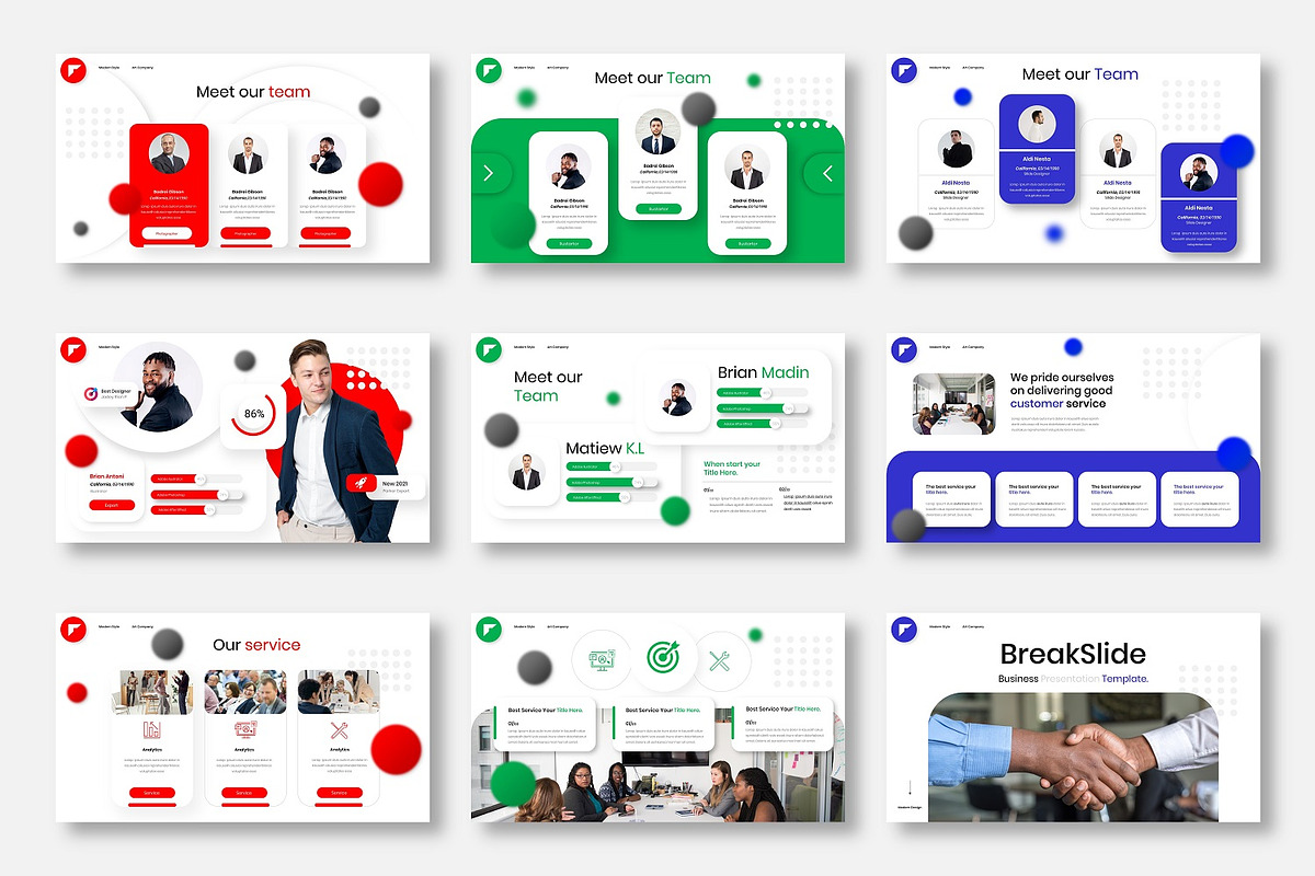 Heimdal - Business Google Slide Temp, a Presentation Template by Dens Creative Studio (Photo 3 of 6)