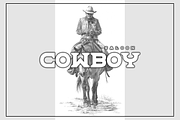 Western Mania Regular and Outline, a Sans Serif Font by Alexander Tiunov (Thumbnail 6 of 6)