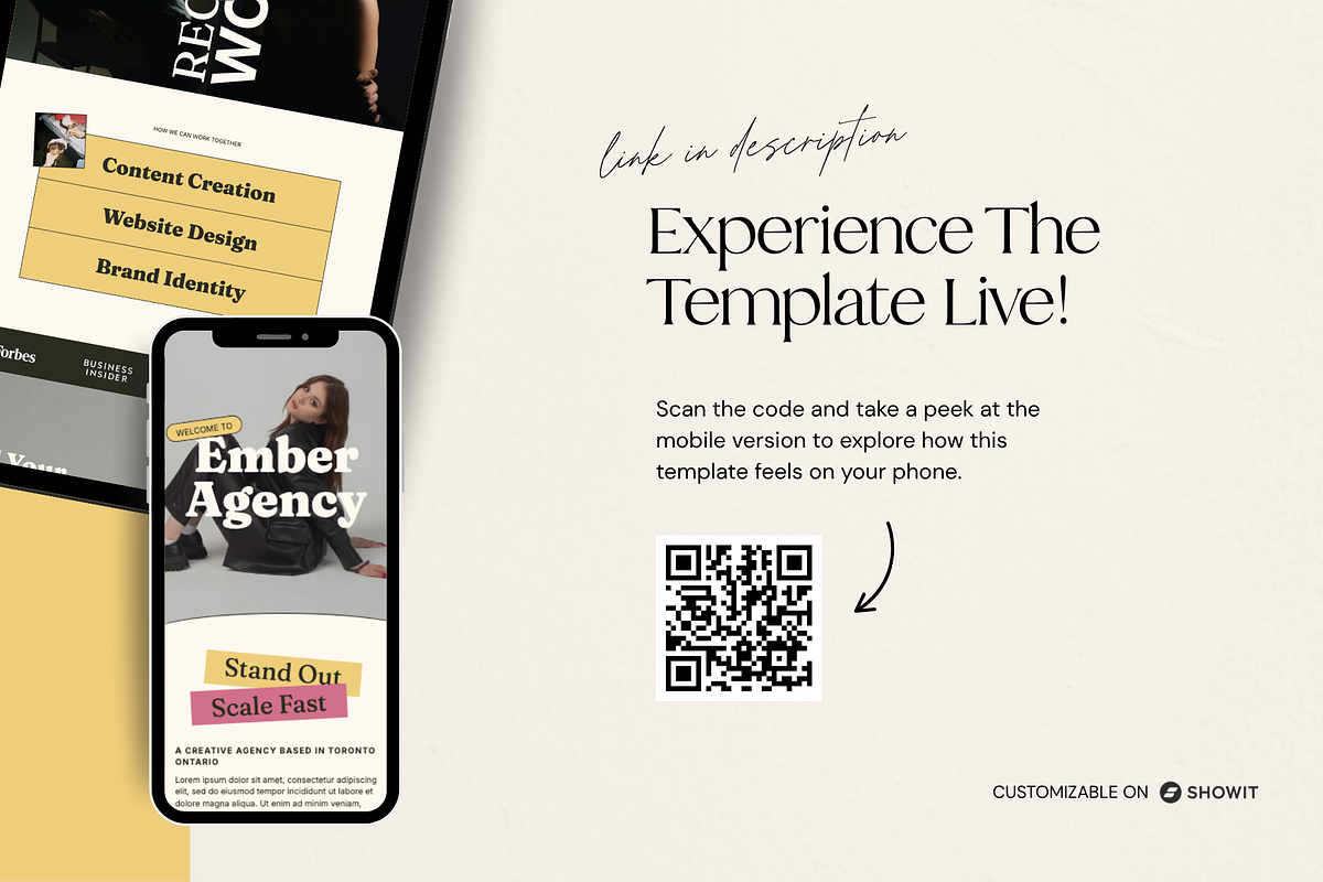 Bold Yellow Showit Agency Template, a Squarespace Template by Breah Designs (Photo 8 of 10)