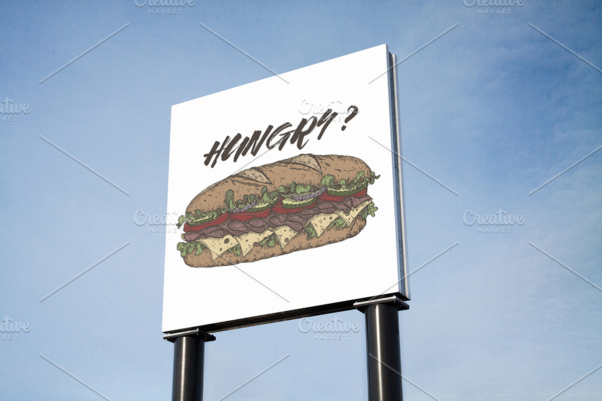 Street fast food collection, a Background Graphic by Quetzal Art (Photo 7 of 7)