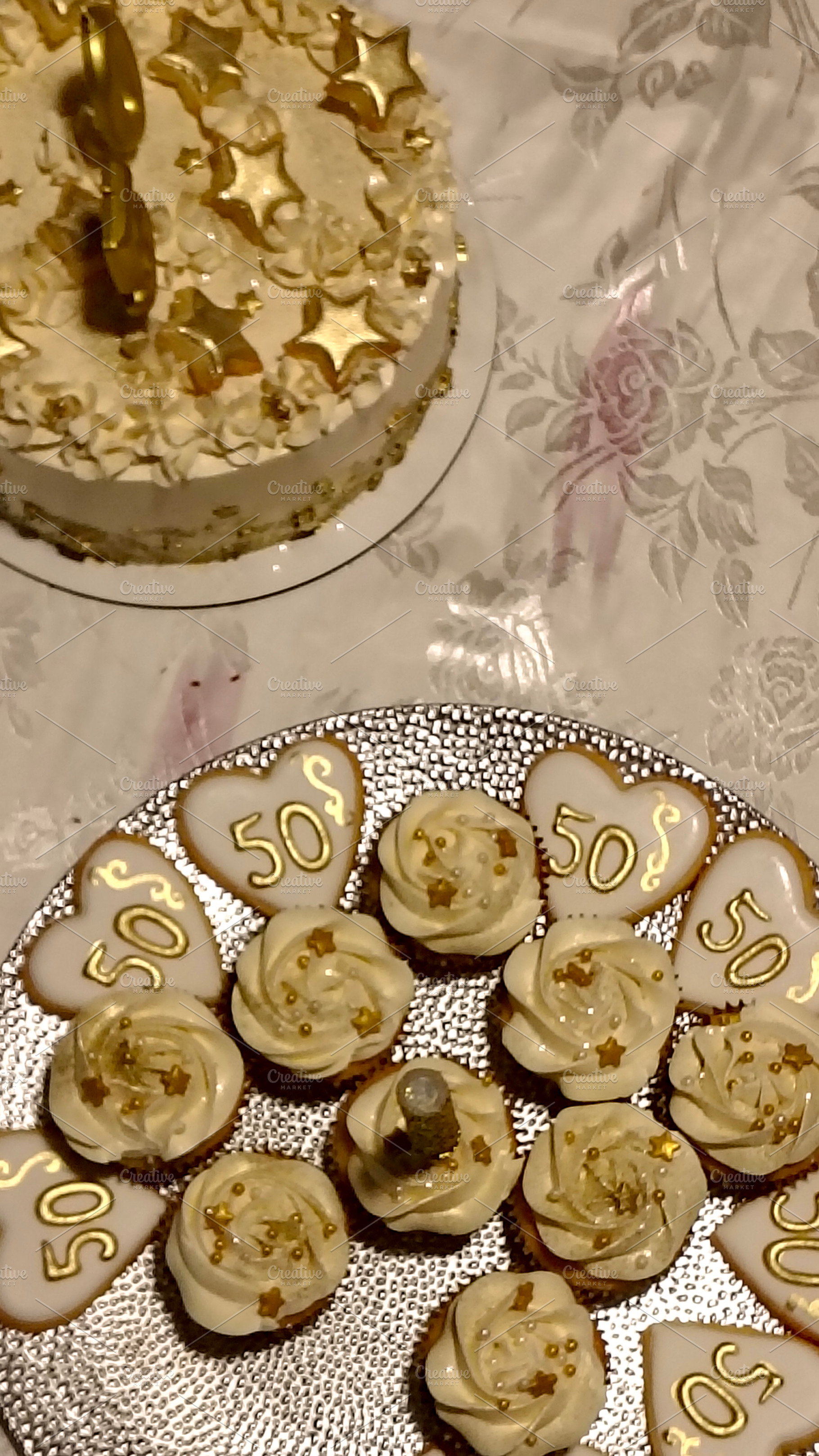 Birthday sweet table in high angle view, a Food & Drink Photo by DanFLCreativo