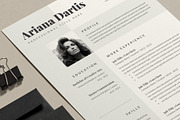 Resume Template Cv, a Resume Template by Estartshop (Thumbnail 5 of 6)