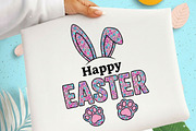Happy Easter Bunny PNG, Preppy, an Illustration by Designking (Thumbnail 3 of 6)
