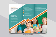 School admission trifold brochure, a Brochure Template by Limino™ Studio (Thumbnail 2 of 2)