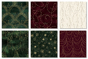 Vintage Holiday Lights Digital Paper, a Texture Graphic by Dream Creation (Thumbnail 4 of 7)