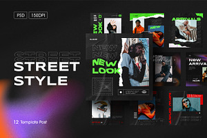 3 Street Styles Template