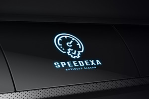 Super Speed Gear Logo, a Branding & Logo Template by Design_Planet