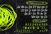 Mental Sickness - Ink Scribble Font, a Handwritten Font by Inviline.co (Thumbnail 2 of 10)