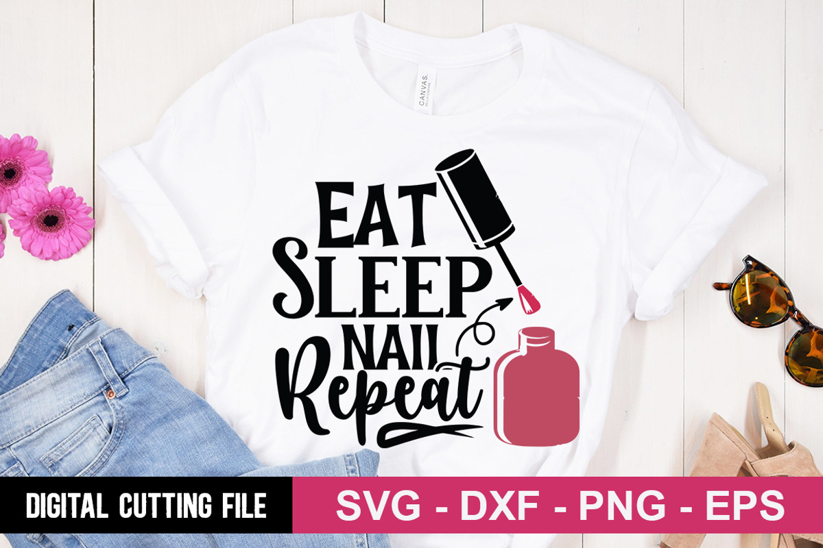Nail Tech SVG Bundle, a Graphic by Buysvgbundles (Photo 3 of 7)