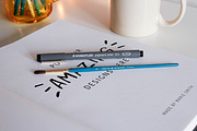 7 Mockups for Postcards & Drawing, a Product Mockup by Marie Smth (Thumbnail 7 of 9)