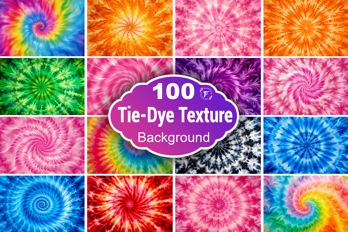 Tie Dye Texture Background, a Texture Graphic by Forhadx5 (Photo 1 of 16)