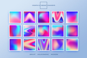 Creative & Vibrant Gradients Set