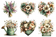 Mother's Day Flower Clipart, an Illustration by Daily.Designs (Thumbnail 3 of 8)