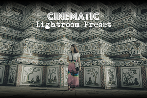 Cinematic Lightroom Preset